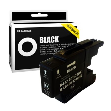 Cartucho de tinta compatible  -  BROTHER LC1240BK  -  negro  -  (LC1240-BK)