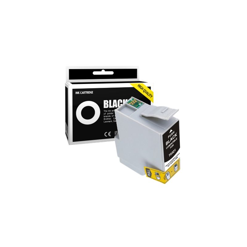 Cartucho de tinta compatible  -  EPSON T0321  -  negro  -  (C13T03214010)