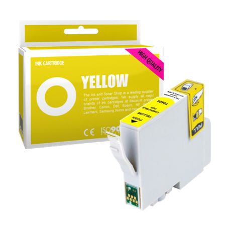 Cartucho de tinta compatible  -  EPSON T0424  -  amarillo  -  (C13T04244010)