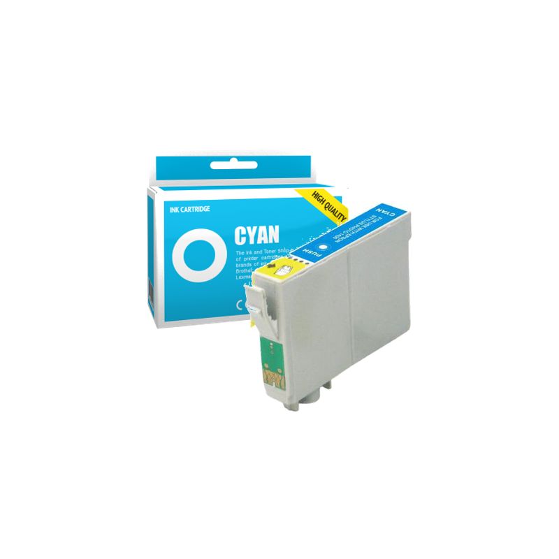 Cartucho de tinta compatible  -  EPSON T0442  -  cian  -  (C13T04424010)