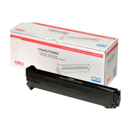 Tambor original  -  OKI 42918107  -  cian  -  (42918107)