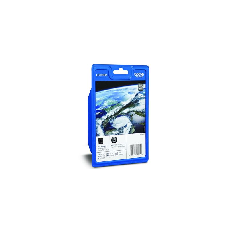 Cartucho de tinta original  -  BROTHER LC985BK  -  negro  -  (LC-985BK)