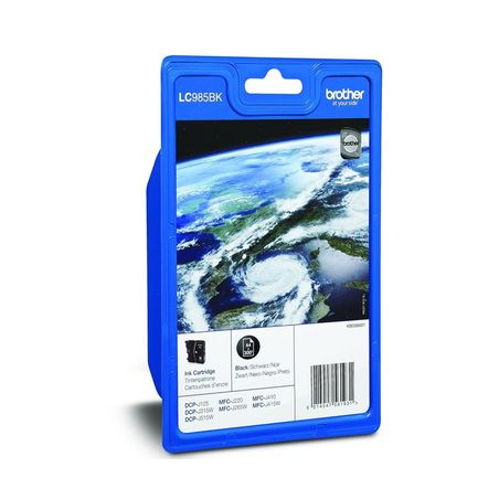 Cartucho de tinta original  -  BROTHER LC985BK  -  negro  -  (LC-985BK)