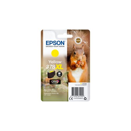 Cartucho de tinta original  -  EPSON 378XL  -  amarillo  -  (C13T37944010)