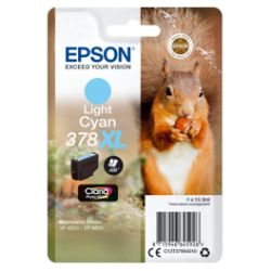 Cartucho de tinta original  -  EPSON 378XL  -  cian claro  -  (C13T37954010)