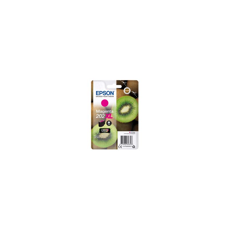 Cartucho de tinta orignale  -  EPSON 202XL  -  magenta  -  (C13T02H34010)  -  gran capacidad