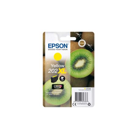 Cartucho de tinta orignale  -  EPSON 202XL  -  amarillo  -  (C13T02H44010)  -  gran capacidad