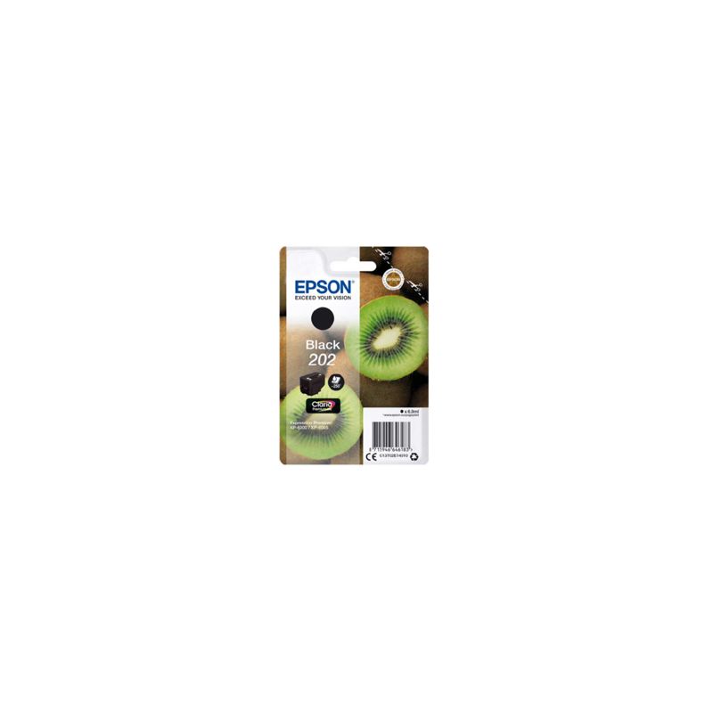 Cartucho de tinta orignale  -  EPSON 202 -  negro  -  (C13T02E14010)