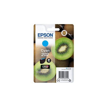 Cartucho de tinta orignale  -  EPSON 202  -  cian  -  (C13T02F24010)