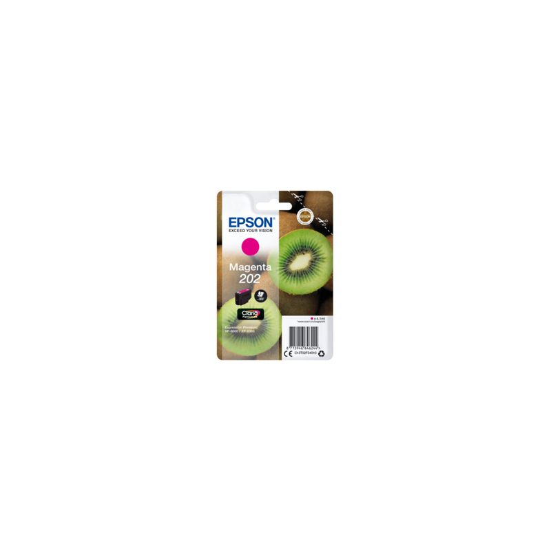 Cartucho de tinta orignale  -  EPSON 202  -  magenta  -  (C13T02F34010)