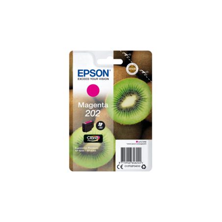 Cartucho de tinta orignale  -  EPSON 202  -  magenta  -  (C13T02F34010)