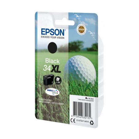 Cartucho de tinta original  -  EPSON 34XL  -  negro  -  (C13T34714010)  -  gran capacidad