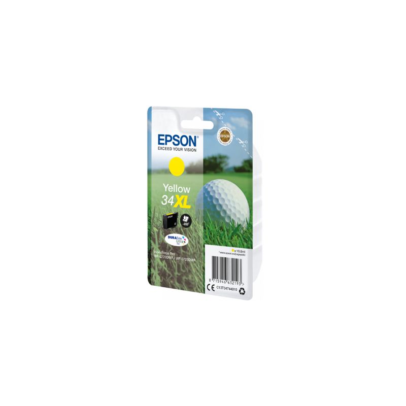 Cartucho de tinta original  -  EPSON 34XL  -  amarillo  -  (C13T34744010)  -  gran capacidad