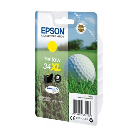 Cartucho de tinta original  -  EPSON 34XL  -  amarillo  -  (C13T34744010)  -  gran capacidad