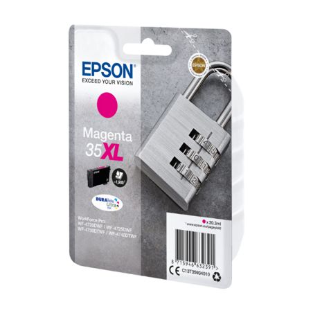Cartucho de tinta original  -  EPSON 35XL  -  magenta  -  (C13T35934010)  -  gran capacidad