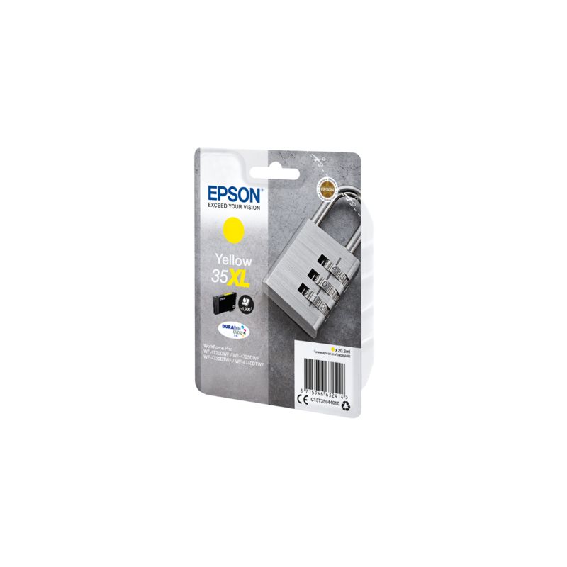 Cartucho de tinta original  -  EPSON 35XL  -  amarillo  -  (C13T35944010)  -  gran capacidad