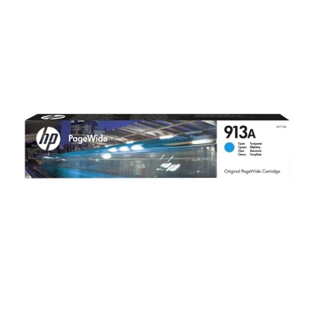 Cartucho de tinta original  -  HP 913A  -  cian  -  (F6T77AE)