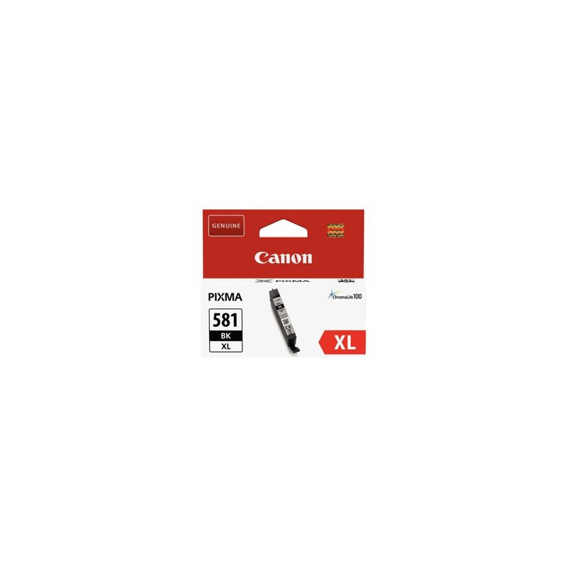 Cartucho de tinta original  -  CANON CLI 581 BK XL  -  negro  -  (2052C001)  -  gran capacidad