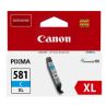 Cartucho de tinta original  -  CANON CLI 581 C XL  -  cian  -  (2049C001)  -  gran capacidad