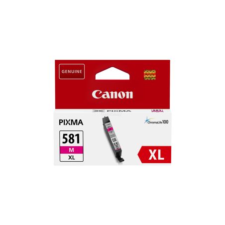 Cartucho de tinta original  -  CANON CLI 581 M XL  -  magenta  -  (2050C001)  -  gran capacidad