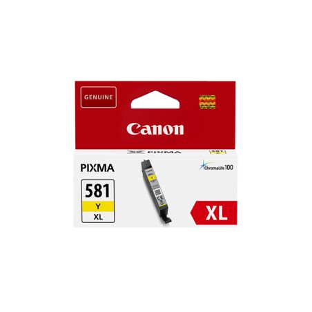 Cartucho de tinta original  -  CANON CLI 581 Y XL  -  amarillo  -  (2051C001)  -  gran capacidad