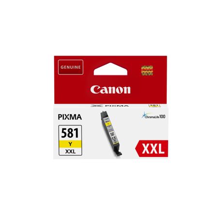 Cartucho de tinta original  -  CANON CLI 581 Y XXL  -  amarillo  -  (1997C001)  -  gran capacidad