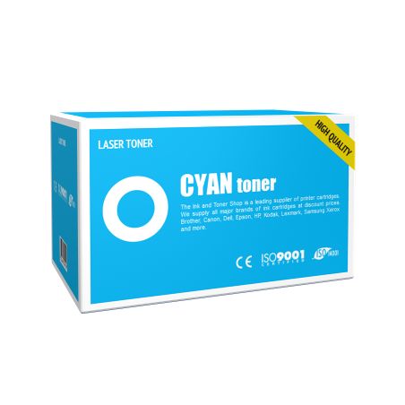 Toner compatible  -  HP 203X  -  cian  -  (CF541X)