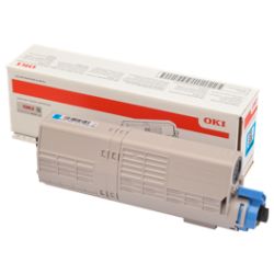 Toner original  -  OKI 46490607  -  cian  -  (46490607)