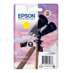 Cartucho de tinta original  -  EPSON 502  -  amarillo  -  (C13T02V44010)