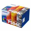 Pack 4 toners originales  -  HP SU400A (Ex-SAMSUNG CLT-P504CELS)  -  1 negro + 1 cian + 1 magenta + 1 amarillo  -  (SU400A)