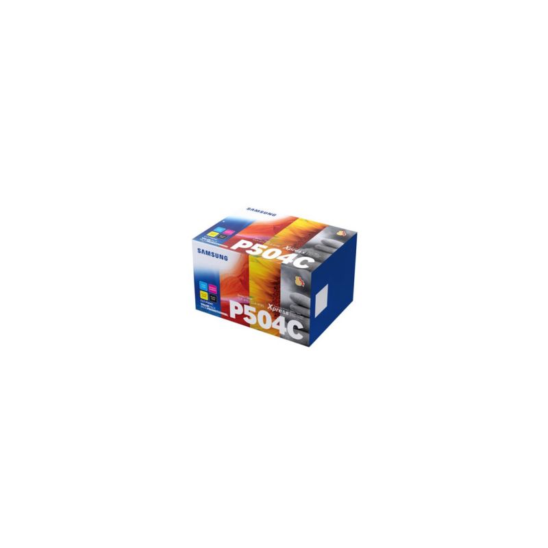 Pack 4 toners originales  -  HP SU400A (Ex-SAMSUNG CLT-P504CELS)  -  1 negro + 1 cian + 1 magenta + 1 amarillo  -  (SU400A)