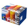 Pack 4 toners originales  -  HP SU400A (Ex-SAMSUNG CLT-P504CELS)  -  1 negro + 1 cian + 1 magenta + 1 amarillo  -  (SU400A)