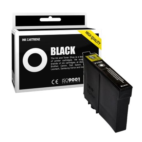 Cartucho de tinta compatible  -  EPSON 502XL -  negro  -  (C13T02W14010)  -  gran capacidad