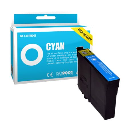 Cartucho de tinta compatible  -  EPSON 502XL  -  cian  -  (C13T02W24010)  -  gran capacidad