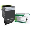Toner original  -  LEXMARK 71B20K0  -  negro  -  (71B20K0)