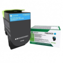 Toner original  -  LEXMARK 71B20C0  -  cian  -  (71B20C0)