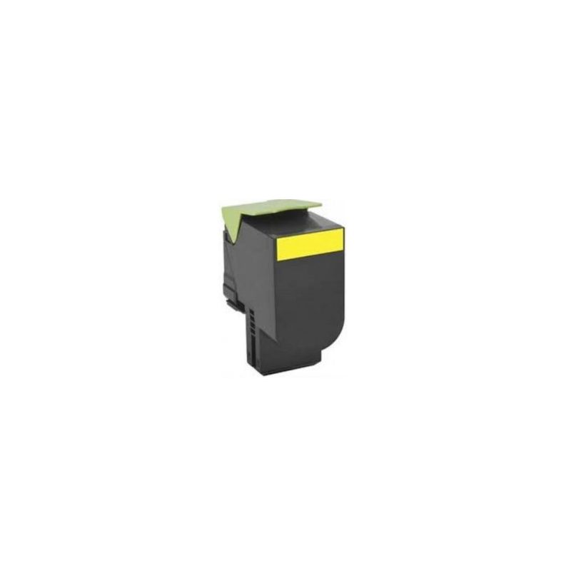Toner compatible  -  LEXMARK 71B2HY0  -  amarillo  -  (71B2HY0)