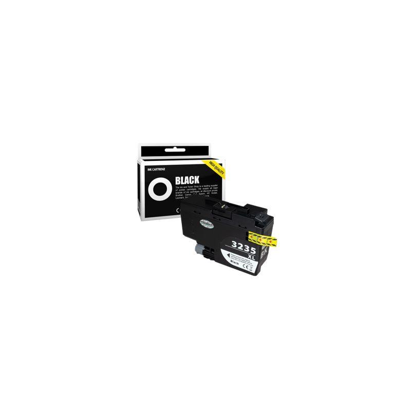 Cartucho de tinta compatible  -  BROTHER LC3235XLBK  -  negro  -  (LC3235XLBK)  -  gran capacidad