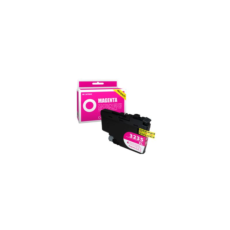 Cartucho de tinta compatible  -  BROTHER LC3235XLM  -  magenta  -  (LC3235XLM)  -  gran capacidad