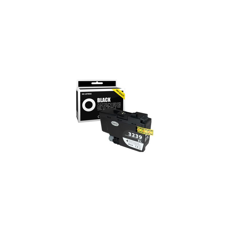 Cartucho de tinta compatible  -  BROTHER LC3239XLBK  -  negro  -  (LC3239XLBK)  -  gran capacidad