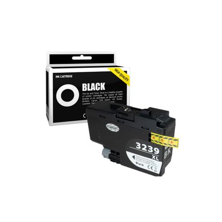 Cartucho de tinta compatible  -  BROTHER LC3239XLBK  -  negro  -  (LC3239XLBK)  -  gran capacidad