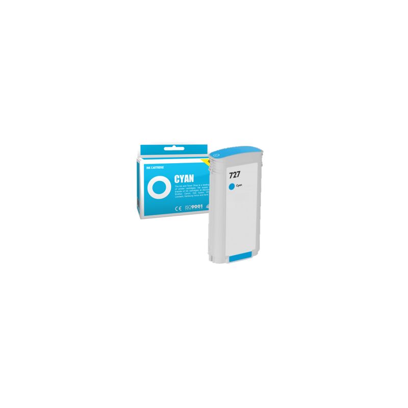 Cartucho de tinta compatible  -  HP 727  -  cian  -  (F9J76A)