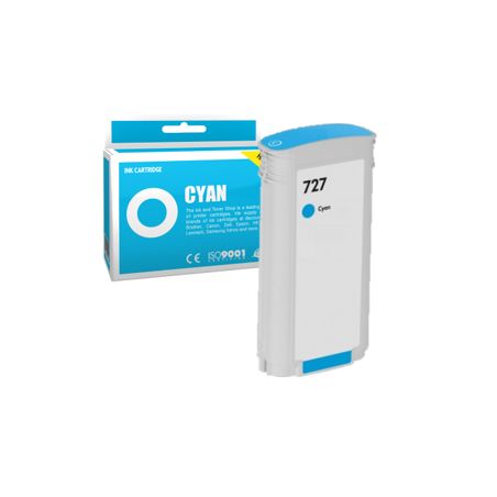 Cartucho de tinta compatible  -  HP 727  -  cian  -  (F9J76A)