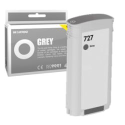 Cartucho de tinta compatible  -  HP 727  -  gris  -  (F9J80A)