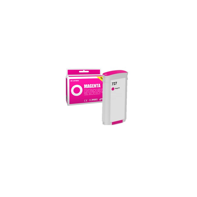 Cartucho de tinta compatible  -  HP 727  -  magenta  -  (F9J77A)