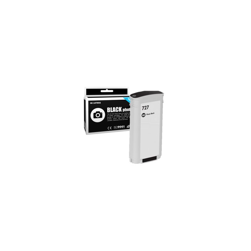Cartucho de tinta compatible  -  HP 727  -  negro foto  -  (F9J79A)