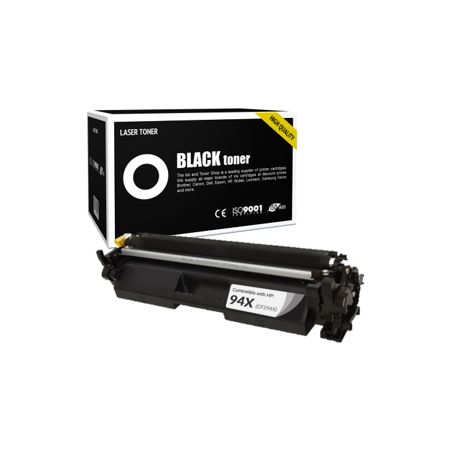 Toner compatible  -  HP 94X  -  negro  -  (CF294X)
