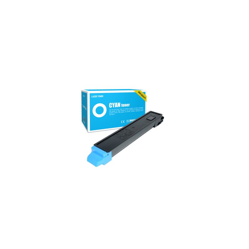 Toner compatible  -  KYOCERA TK8115C  -  cian  -  (1T02P3CNL0)