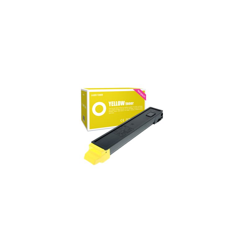 Toner compatible  -  KYOCERA TK8115Y  -  amarillo  -  (1T02P3ANL0)