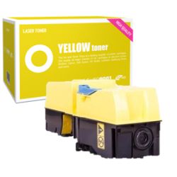 Toner compatible  -  KYOCERA TK825Y  -  amarillo  -  (1T02FZAEU0)